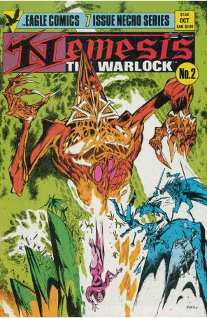Nemesis the Warlock (Eagle) 2 published by Eagle with cover art by Kevin O’Neill