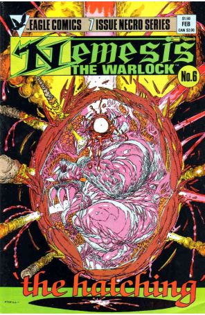 Nemesis the Warlock (Eagle) 6 published by Eagle with cover art by Kevin O’Neill