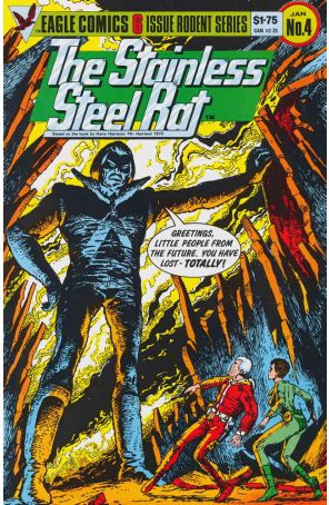 Stainless Steel Rat 4 published by Eagle with cover art by Carlos Ezquerra