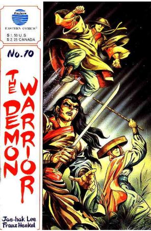 The Demon Warrior 10 published by Eastern