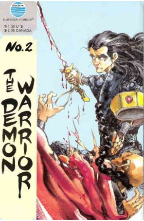 The Demon Warrior 2 published by Eastern with cover art by Jae-hak Lee