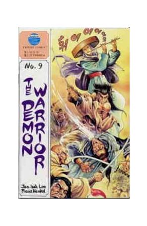 The Demon Warrior 9 published by Eastern with cover art by Ernie Chan