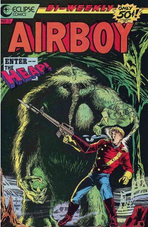 Airboy 3 published by Eclipse with cover art by Stan Woch