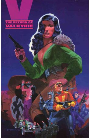 Airboy TPB 1 published by Eclipse with cover art by Steranko