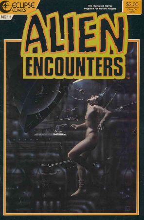 Alien Encounters (Eclipse) 11 published by Eclipse with cover art by Eric Gouch
