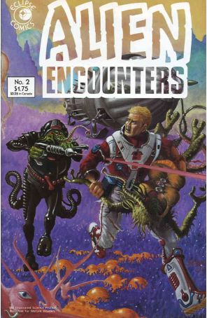 Alien Encounters (Eclipse) 2 published by Eclipse with cover art by Peter Ledger