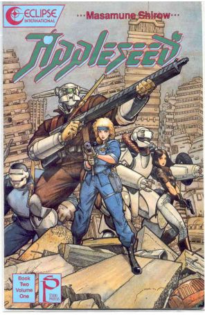 Appleseed Book 2 1 published by Eclipse with cover art by Arthur Adams