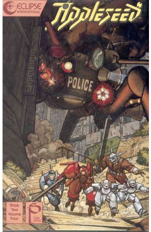 Appleseed Book 2 4 published by Eclipse with cover art by Arthur Adams