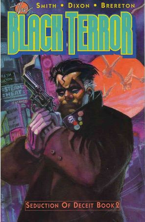 Black Terror (Eclipse) 2 published by Eclipse with cover art by Dan Brereton