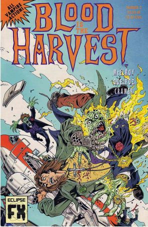 Blood Is the Harvest 2 published by Eclipse with cover art by Flint Henry