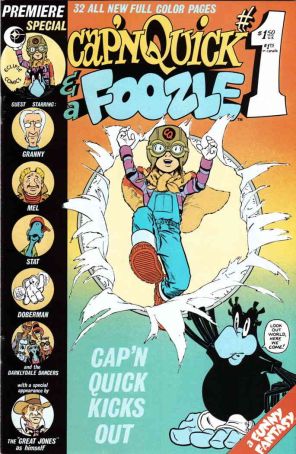 Cap'n Quick And a Foozle 1 published by Eclipse with cover art by Marshall Rogers