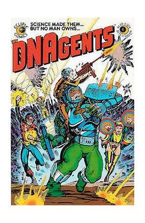 DNAgents 1 published by Eclipse with cover art by Will Meugniot