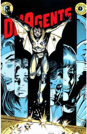 DNAgents 9 published by Eclipse with cover art by Will Meugniot