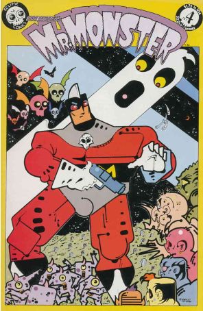 Doc Stearn Mr. Monster 4 published by Eclipse with cover art by Jeff Bonivert