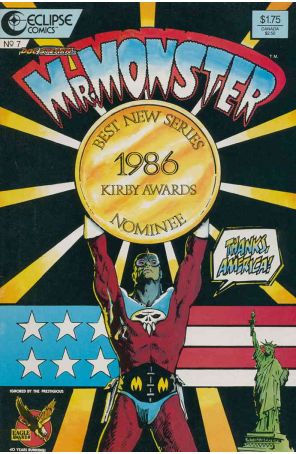Doc Stearn Mr. Monster 7 published by Eclipse with cover art by Michael T. Gilbert