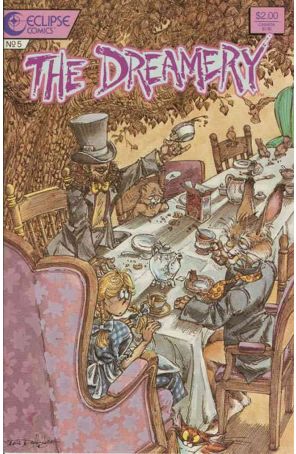 The Dreamery 5 published by Eclipse with cover art by Lela Dowling
