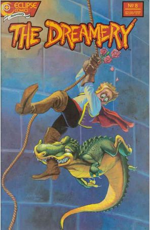 The Dreamery 8 published by Eclipse with cover art by Ken Macklin