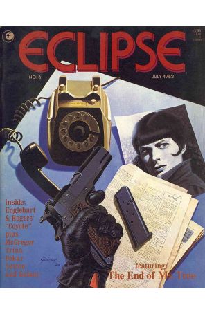 Eclipse Magazine 6 published by Eclipse with cover art by Paul Gulacy