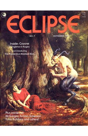 Eclipse Magazine 7 published by Eclipse with cover art by John Bolton