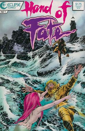 Hand of Fate 1 published by Eclipse with cover art by Gerald Forton