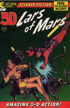 Lars of Mars 3-D 1 published by Eclipse