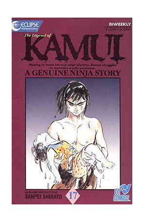 The Legend of Kamui 17 published by Eclipse with cover art by Sanpei Shirato