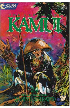 The Legend of Kamui 24 published by Eclipse with cover art by Sanpei Shirato