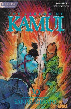 The Legend of Kamui 30 published by Eclipse with cover art by Sanpei Shirato