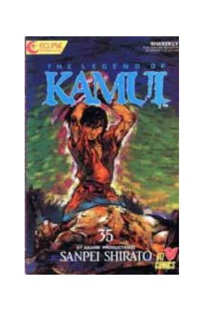The Legend of Kamui 35 published by Eclipse with cover art by Sanpei Shirato
