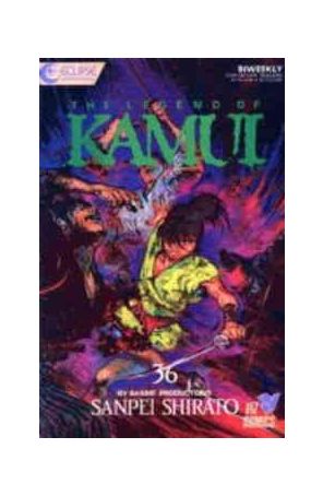 The Legend of Kamui 36 published by Eclipse with cover art by Sanpei Shirato