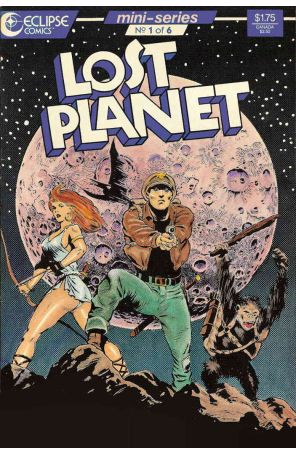 Lost Planet 1 published by Eclipse with cover art by Bo Hampton