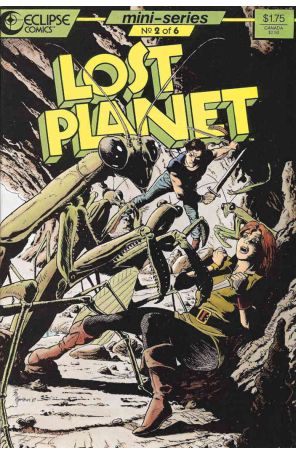 Lost Planet 2 published by Eclipse with cover art by Bo Hampton