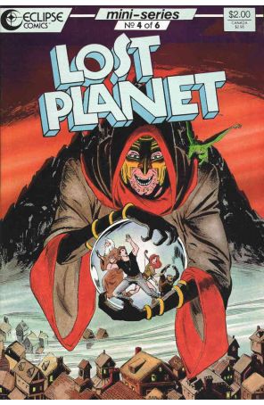 Lost Planet 4 published by Eclipse with cover art by Bo Hampton