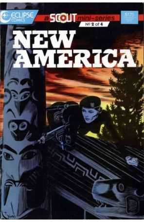 New America 2 published by Eclipse with cover art by Tom Yeates
