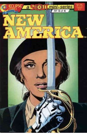 New America 4 published by Eclipse with cover art by Tom Yeates