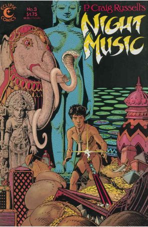 Night Music (2nd Series) 3 published by Eclipse with cover art by P. Craig Russell