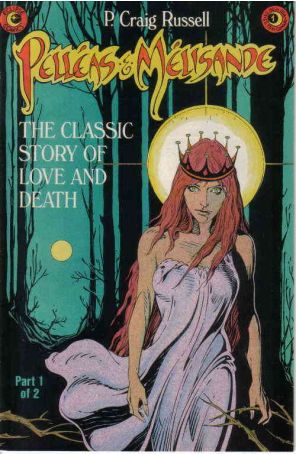 Night Music (2nd Series) 4 published by Eclipse with cover art by P. Craig Russell