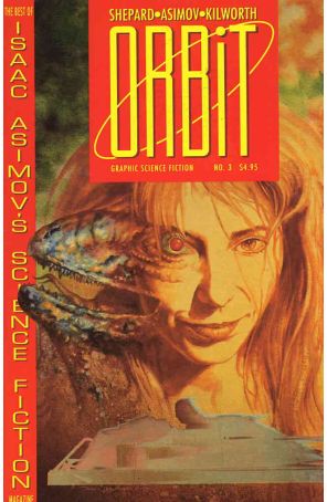 Orbit 3 published by Eclipse with cover art by John Bolton