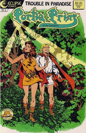 Portia Prinz of the Glamazons 2 published by Eclipse with cover art by Richard Howell