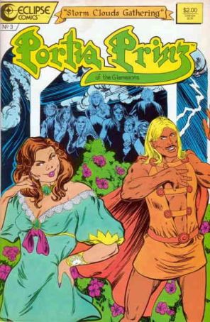 Portia Prinz of the Glamazons 3 published by Eclipse with cover art by Richard Howell