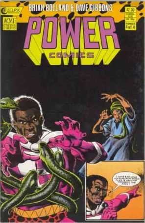 Power Comics (Eclipse) 4 published by Eclipse with cover art by Brian Bolland