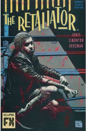 The Retaliator 2 (with card) published by Eclipse with cover art by Tim Bradstreet