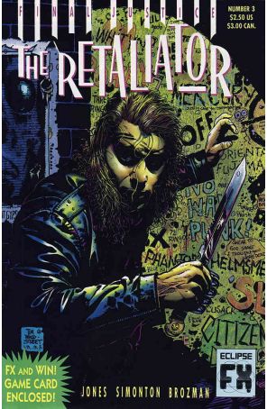 The Retaliator 3 (with card) published by Eclipse with cover art by Tim Bradstreet