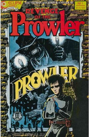 Revenge of the Prowler 1 published by Eclipse with cover art by John K. Snyder