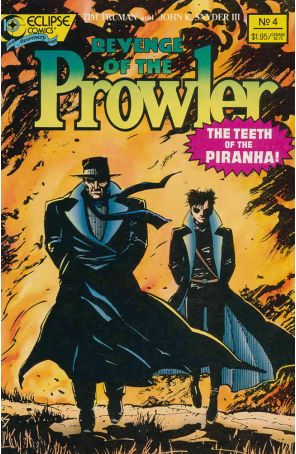Revenge of the Prowler 4 published by Eclipse with cover art by John K. Snyder