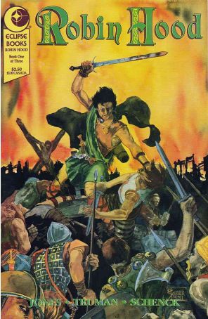 Robin Hood (Eclipse) 1 published by Eclipse with cover art by Christopher Scheneck