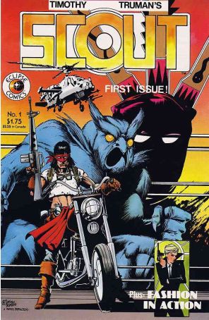 Scout 1 published by Eclipse with cover art by Timothy Truman