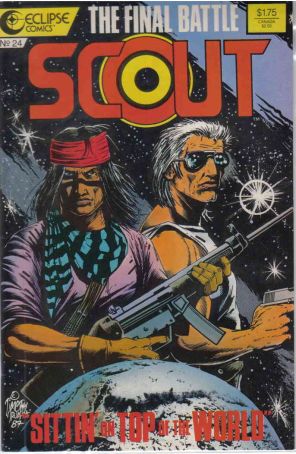 Scout 24 published by Eclipse with cover art by Timothy Truman