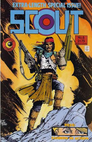 Scout 6 published by Eclipse with cover art by Timothy Truman
