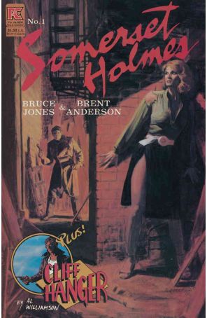 Somerset Holmes 1 published by Pacific with cover art by Brent Anderson